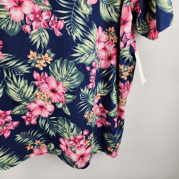 Izod Shirt Men 2XB Multicolor Floral Swingflex Elite Golf Polo 4-Way Stretch NWT - Picture 4 of 8